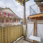 公寓 Flat - Balcony & Bundeshaus View 伯尔尼